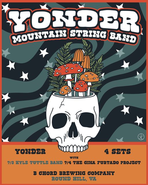 Got plans for July 4th Weekend yet? We”ll be celebrating with Yonder Mountain, J