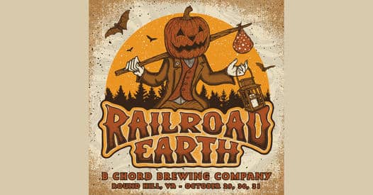 Railroad Earth At B Chord Brewing Company October 29-31,2021